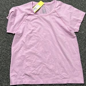Light weight dry fit material tee